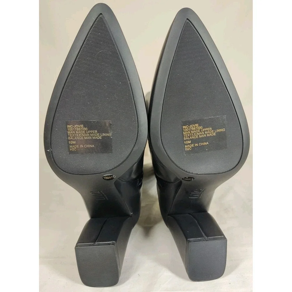 I.N.C. International Concepts Women's Black‎ Jovie Knee High Boots Size 10M NIB